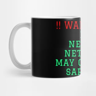 Warning: my neural network may contain sarcasm Mug